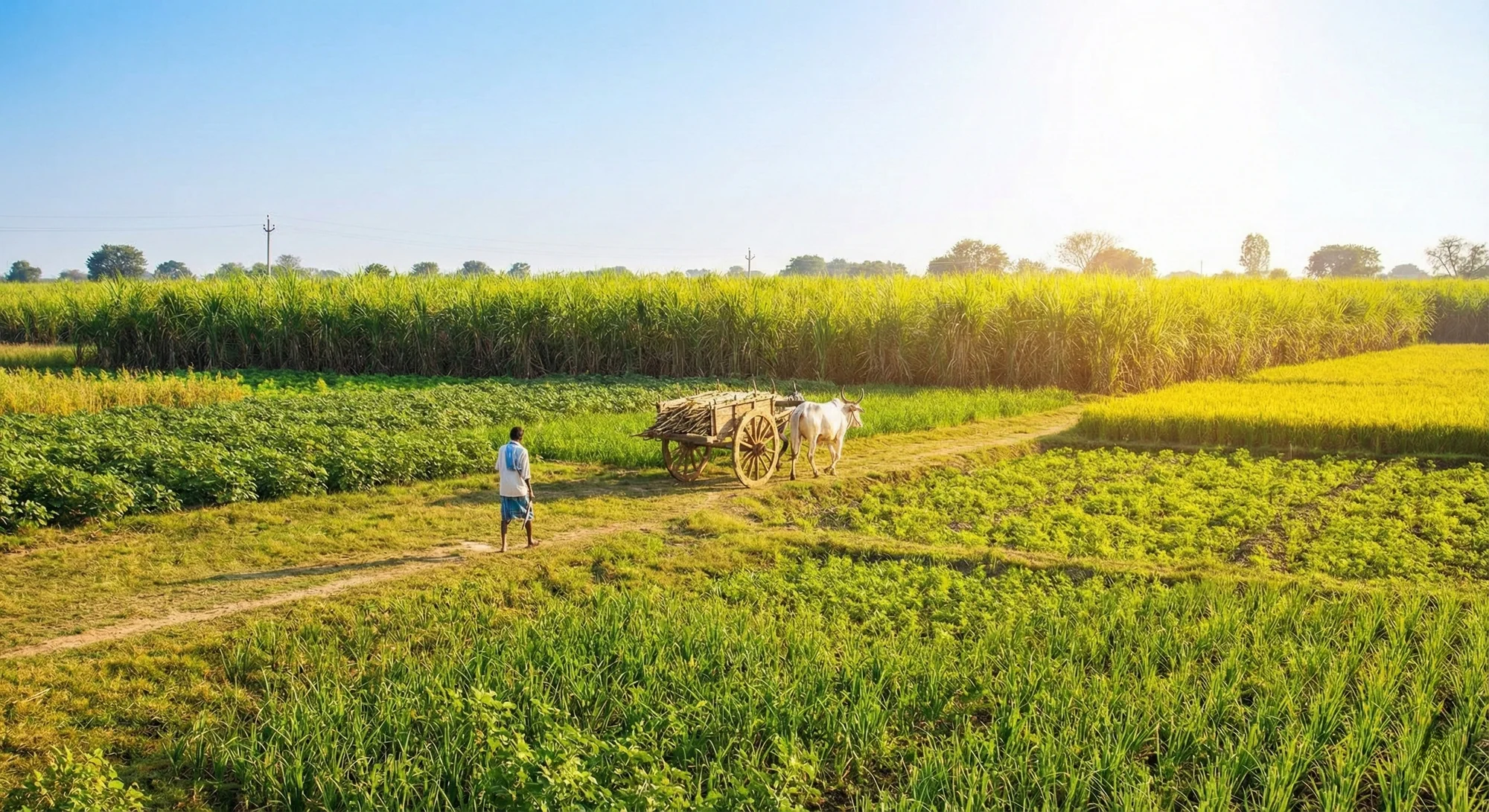 Farmer Working